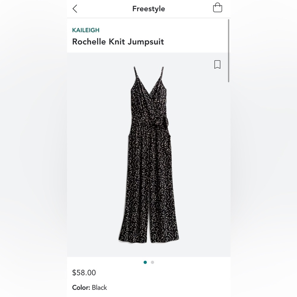 Stitch Fix Kaileigh Rochelle Knit Jumpsuit Size Medium New With Tags Size Medium